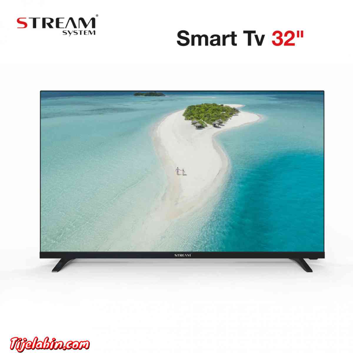 مزودة بمنفذ USB و HDMI.أبعاد الشاشة: 32 بوصة.تلفاز بشاشة مسط