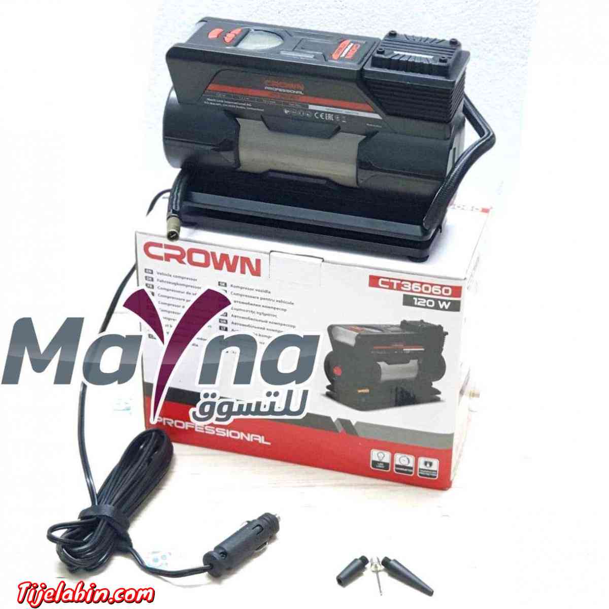 Compresseur crown 120w original جهاز الضغط العالي الأصلي م