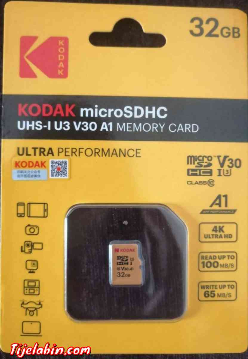 carte memoire kodak 32G