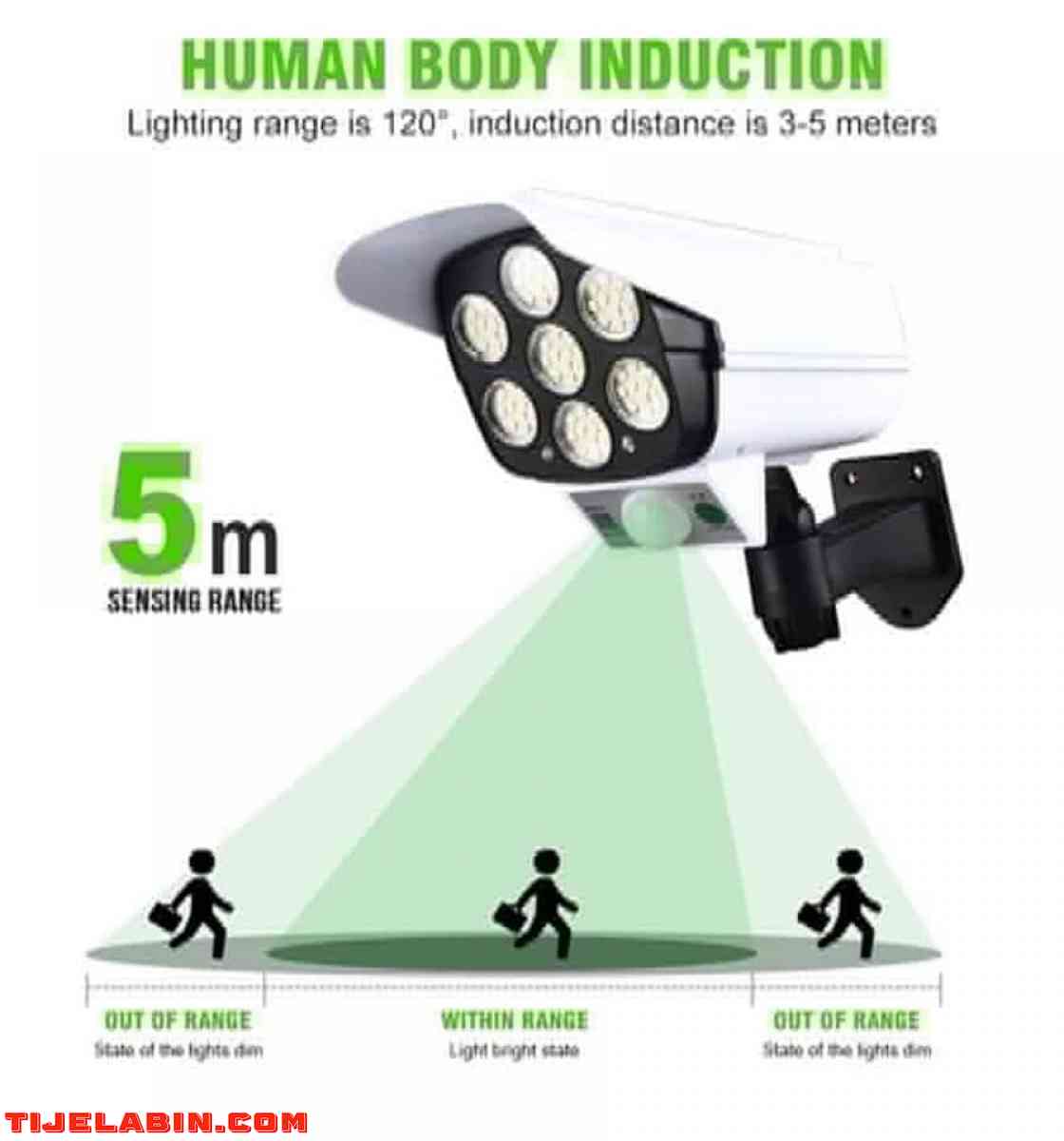 كاميرا وهمية تعمل بالطاقة الشمسية 