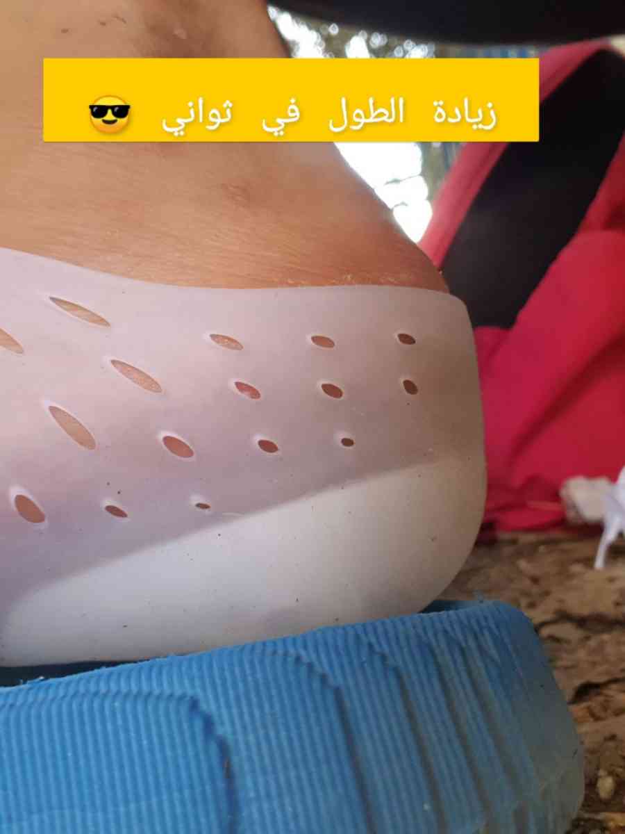 كعب السيليكون الطبي لزيادة الطول ب 5 سم