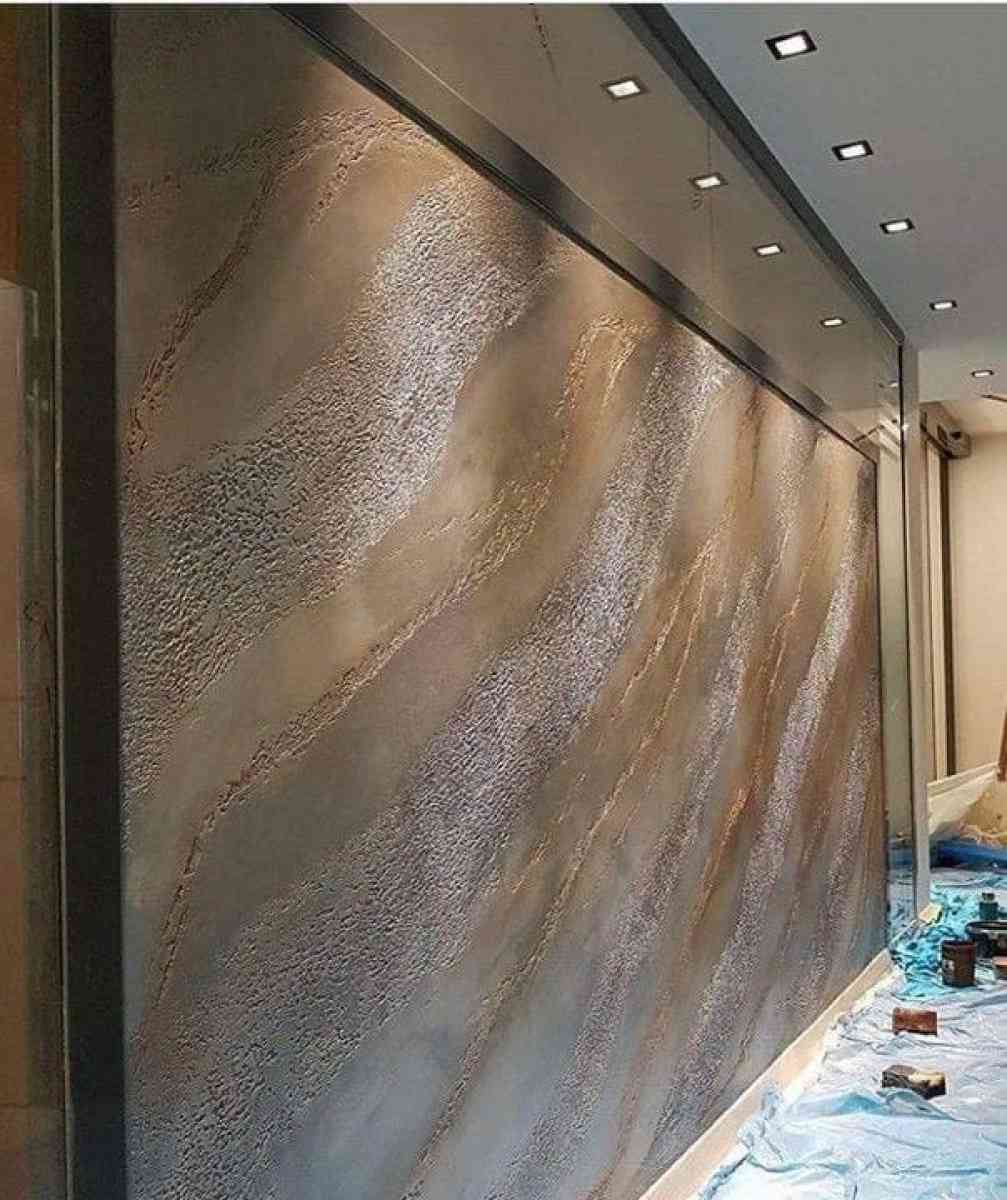 dcoration placo platre et peinture led profil