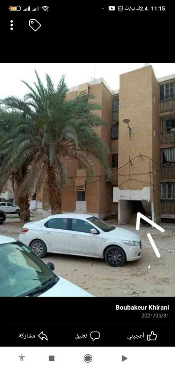 شقة بحي 324 مسكن مخادمة