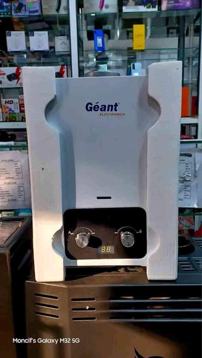 سخان ماء chauffe bain gant 6 litres