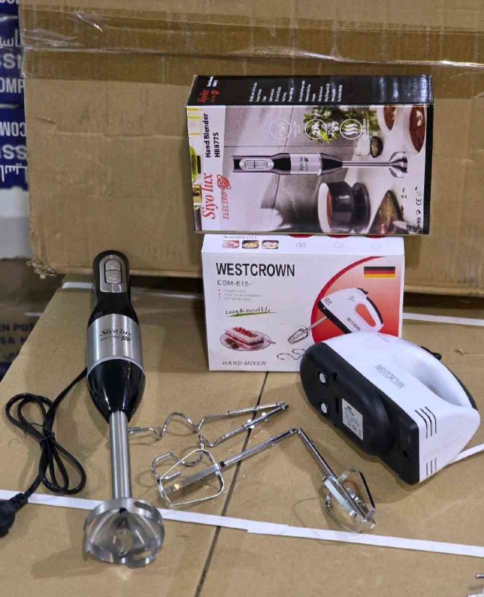 Pack batteur  Mixeeur inox siyo lux