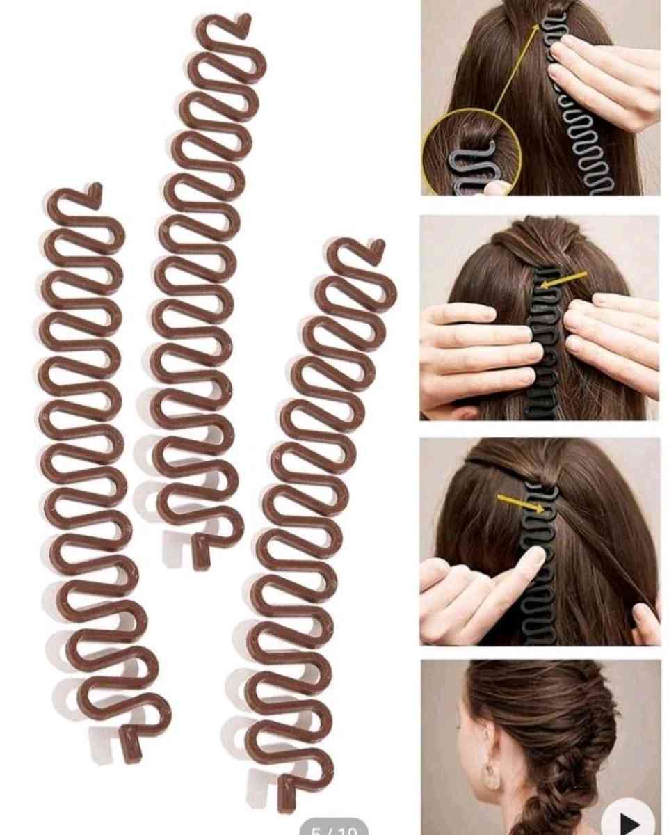 مشبك التموج السحري لتسريحة فخمة في ثواني